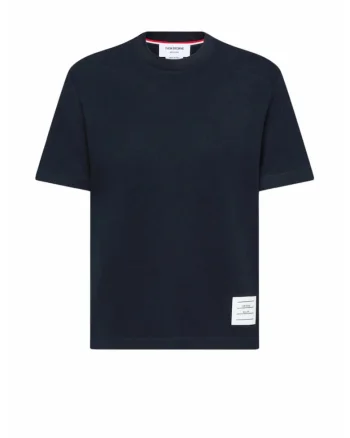 Tricou femei,  Classic Pique 4-Bar, Albastru inchis