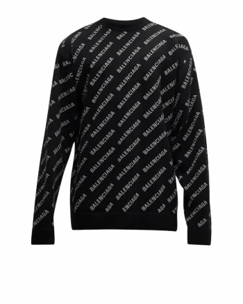 Pulover barbati,  Allover, Negru