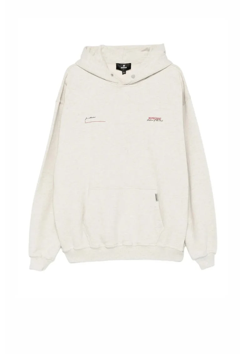 Hanorac barbati,  Sweatshirt Patron Of The Club, Alb