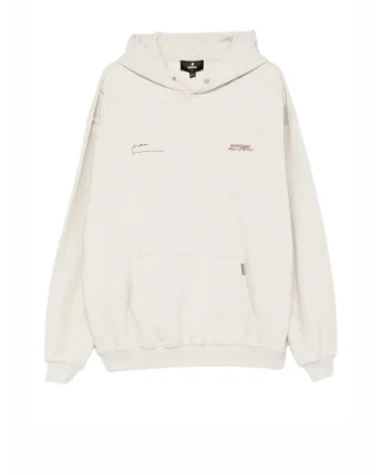 Hanorac barbati,  Sweatshirt Patron Of The Club, Alb