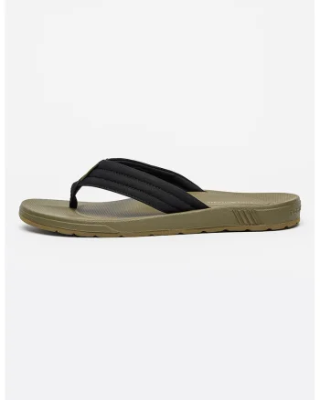 Papuci flip-flop cu logo, Negru