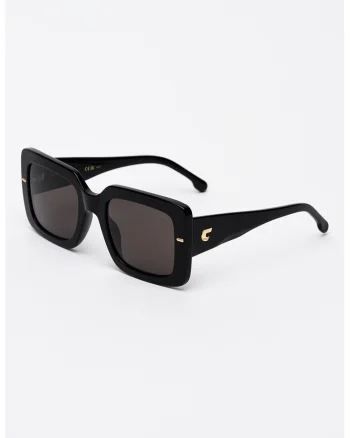 Ochelari de soare cu lentile patrate, Negru