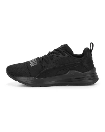 Pantofi cu logo contrastant Wired Run Pure, Negru