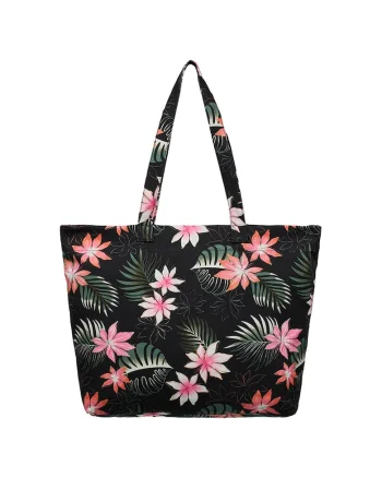 Geanta shopper din bumbac In The Tropics, Maro