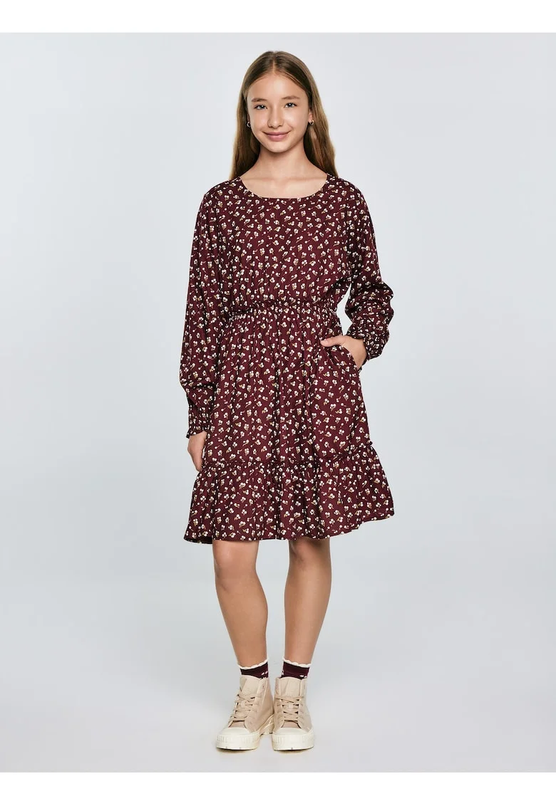Rochie cu model floral Namisa 604