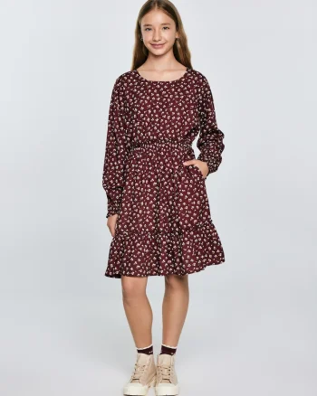 Rochie cu model floral Namisa 604