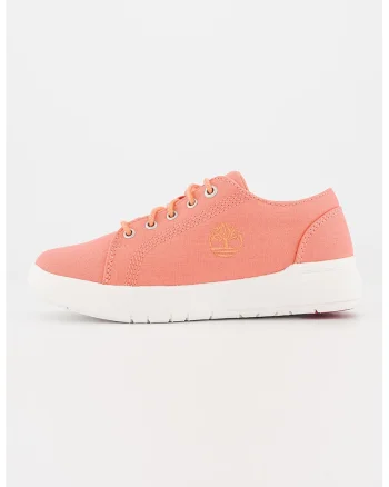 Pantofi sport cu logo brodat Seneca Bay, Roz