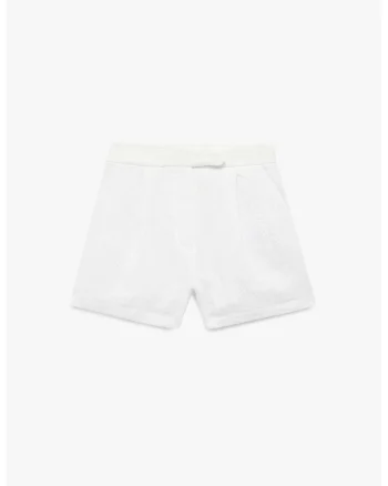 Pantaloni scurti lejeri, Alb optic