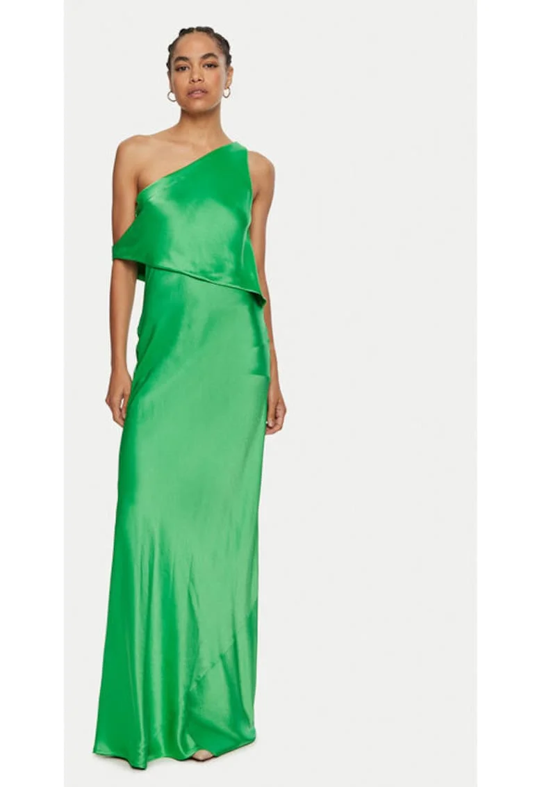 Rochie dama,  304549137, Acetat/Poliester, Verde, Verde