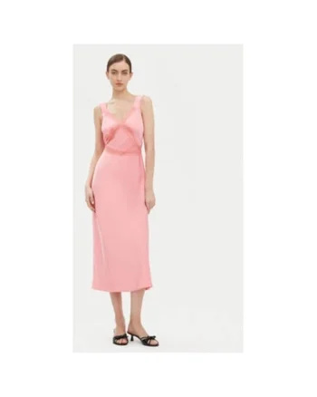 Rochie dama,  304921506, Poliester, Roz, Roz