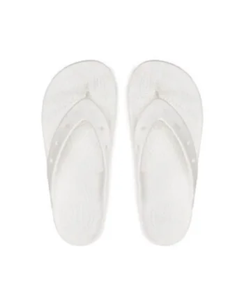 Slapi dama  Japonki Classic Platform Flip W 207714, alb, material plastic