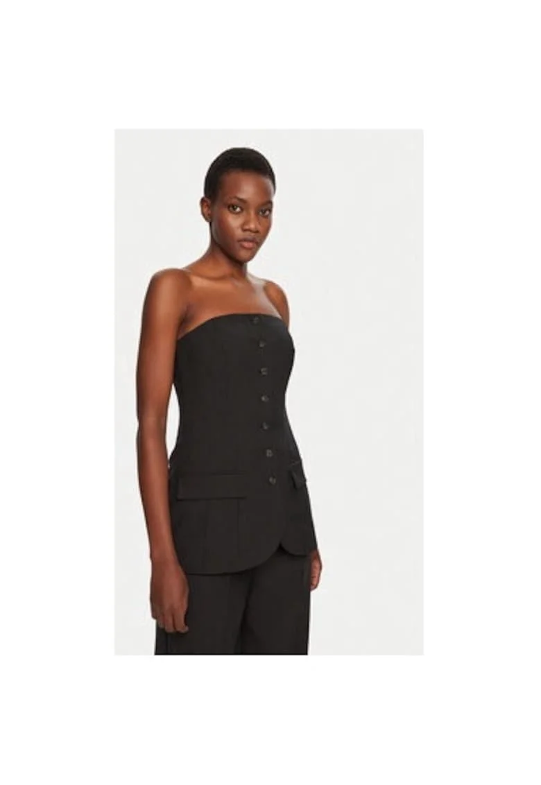 Bluza dama,  304944277, Poliester reciclat/Lana, Gri, Gri