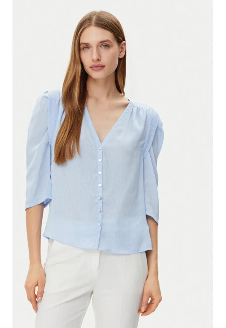 Bluza dama,  305252838, Poliester, Albastru, Albastru