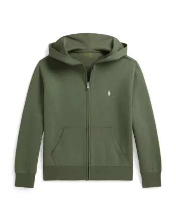 Polo Ralph Lauren hanorac cu fermoar pentru copii, cu bumbac