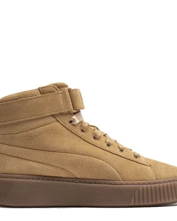Pantofi sport Puma Platform Suede maro