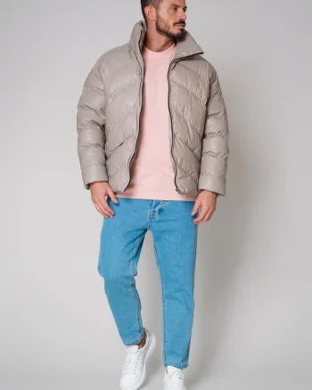 Geaca fara gluga Beige