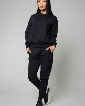 Set Hypera bluza si pantalon Black