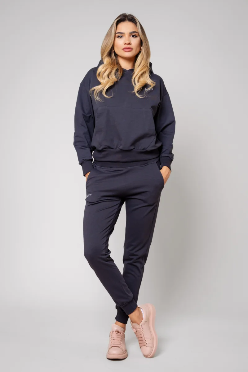 Set Hypera hanorac si pantalon Grey Anthracite