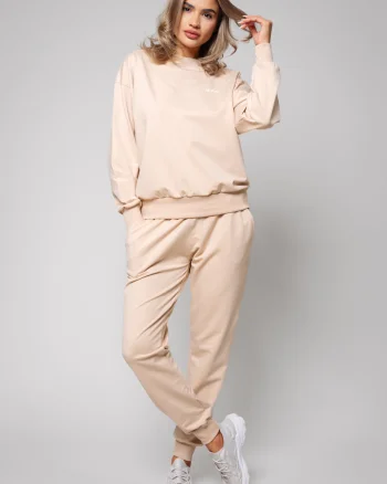 Set Hypera bluza si pantalon Beige