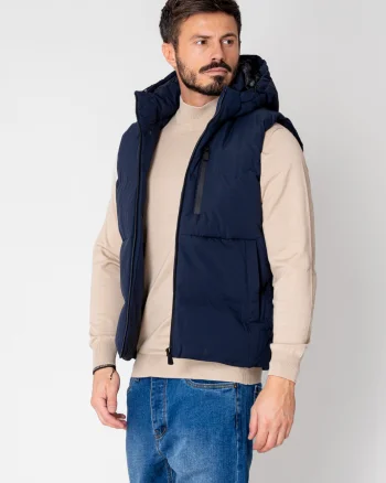 Vesta cu gluga Navy