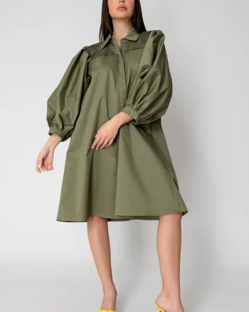 Rochie larga Kaki