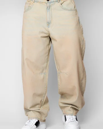 Blugi lungi Pre-Washed Blue