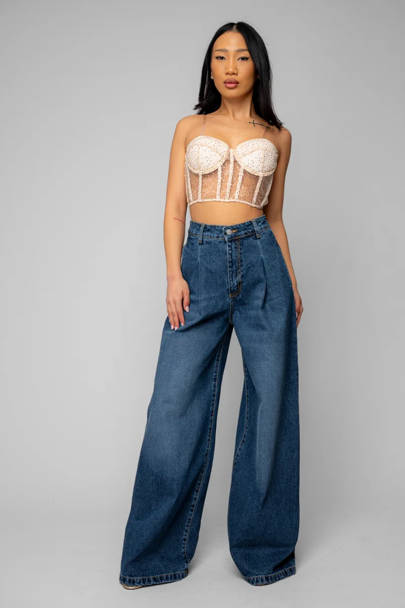 Blugi lungi Dark Blue