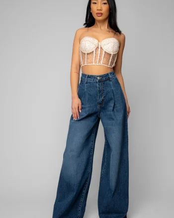Blugi lungi Dark Blue