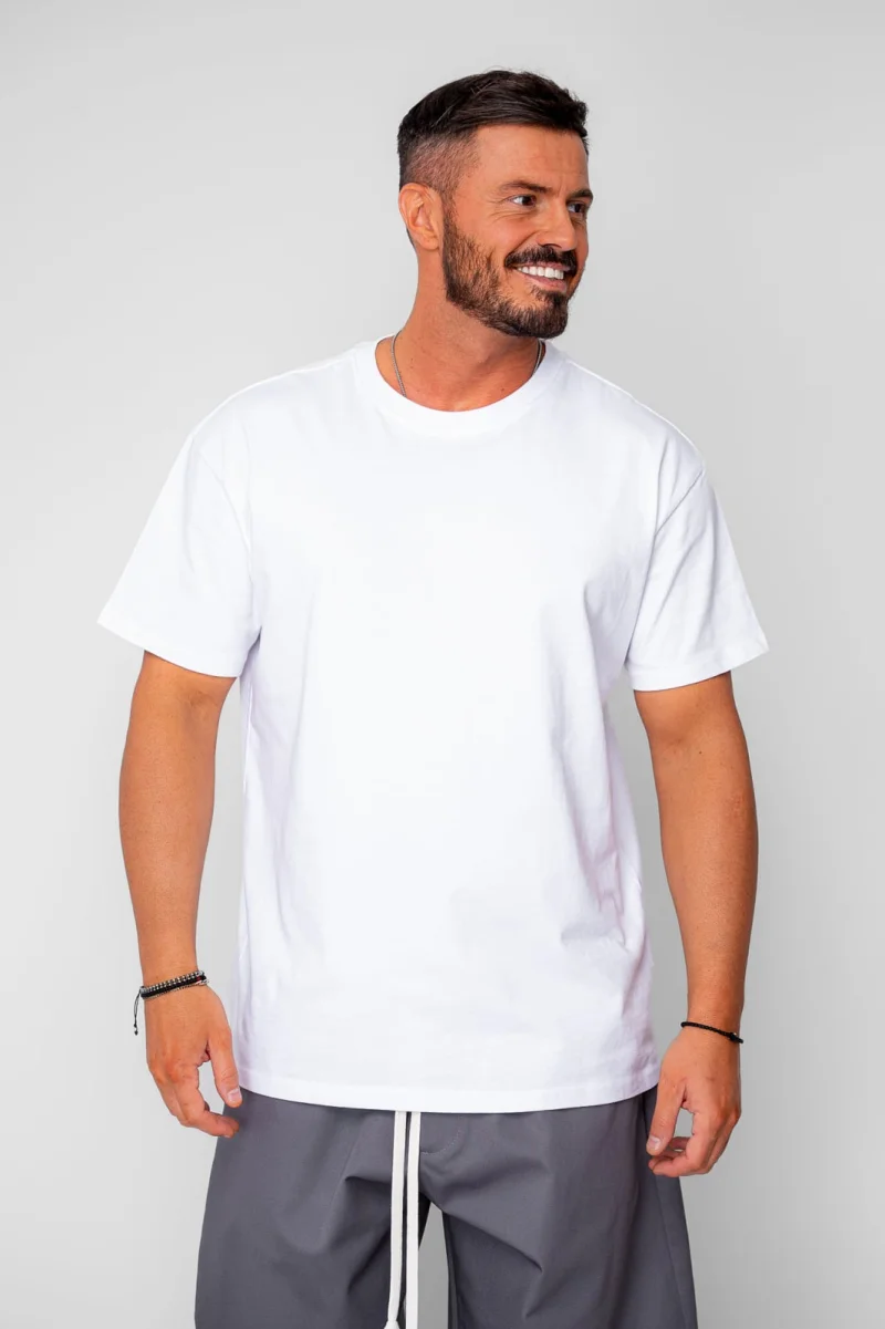 Tricou The One Heavy Oversized Premium Off White