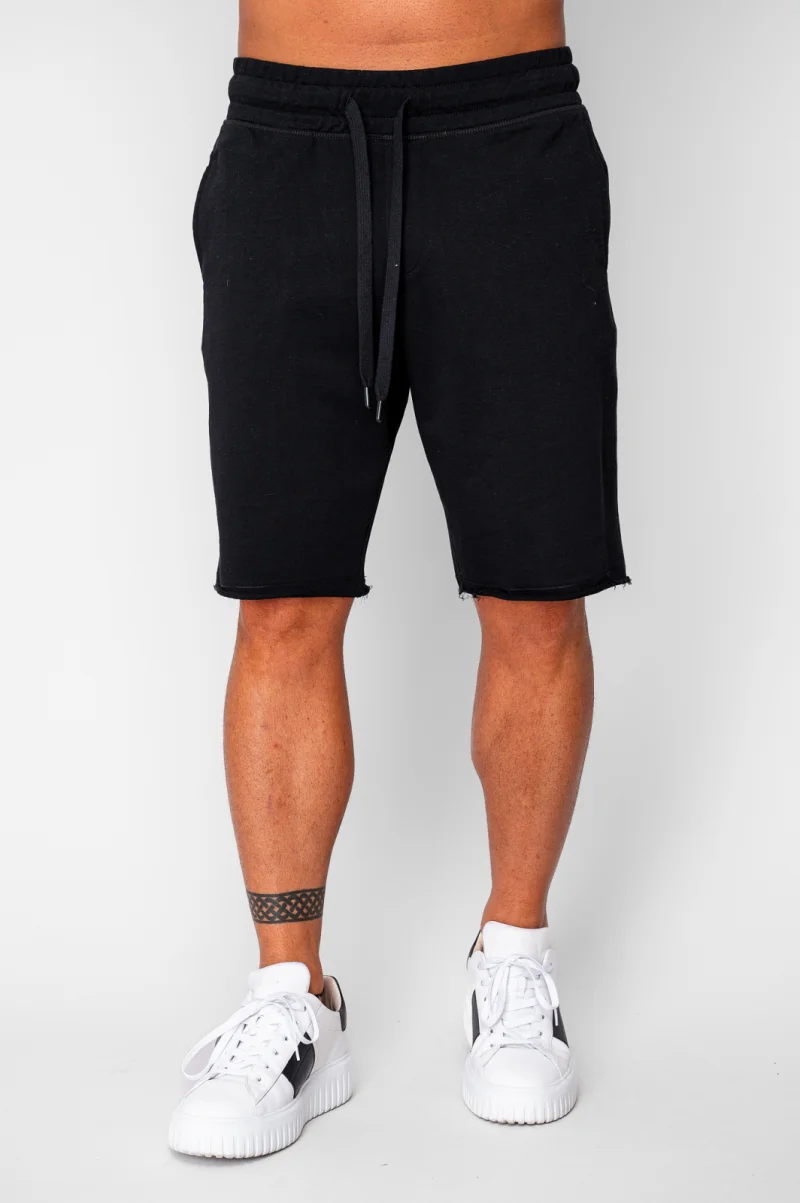 Pantaloni scurti din bumbac Black