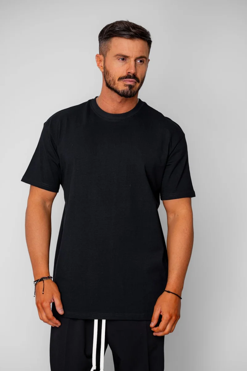 Tricou The One Heavy Oversized Premium Black