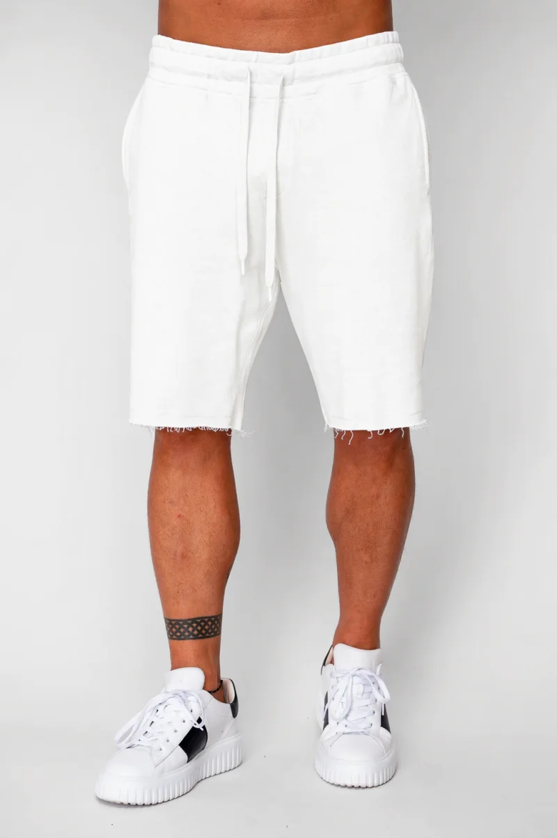 Pantaloni scurti din bumbac White