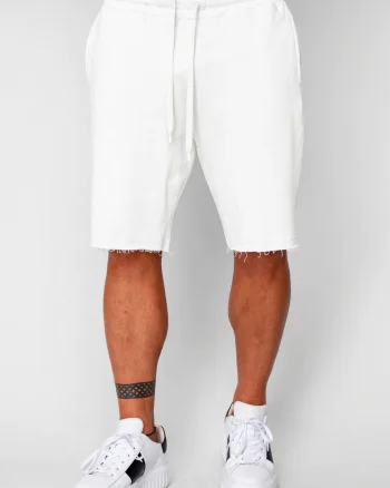Pantaloni scurti din bumbac White