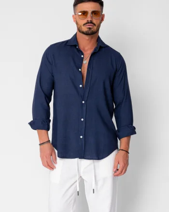 Camasa din In Navy