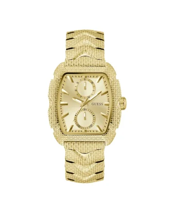 Ceas barbatesc  GW0885G1, mecanism quartz, 5 ATM, aurie, 39.45x40.4mm