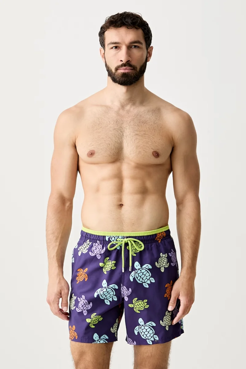 Vilebrequin pantaloni scurți de baie pentru bărbați MOKA