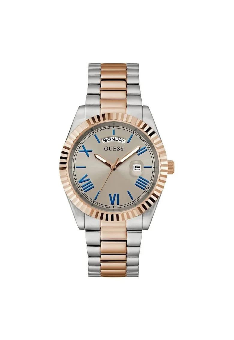 Ceas barbatesc  model GW0265G13, mecanism Quartz, 42mm, culoare argintie, curea din otel