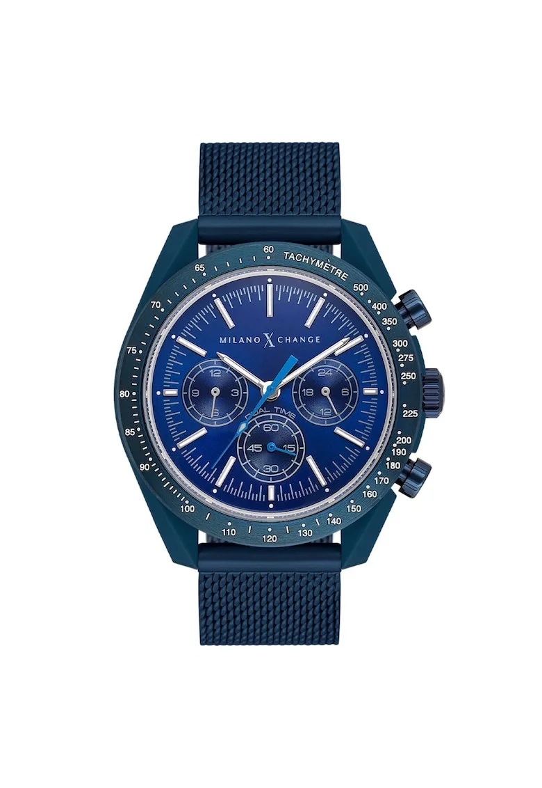Ceas barbati  MXG3124 albastru 43mm metal quartz 5ATM