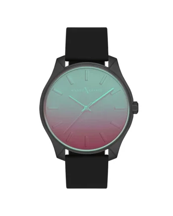 Ceas barbati  MEX3198 negru silicon 44mm
