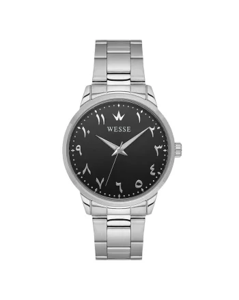 Ceas barbatesc  model WWG210701, 41x46mm, mecanism Quartz, culoare argintie, curea din otel, cadran negru