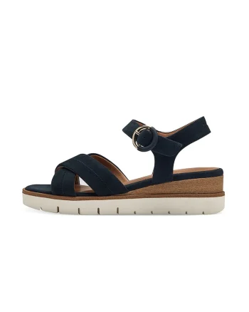 Sandale cu barete incrucisate, Negru
