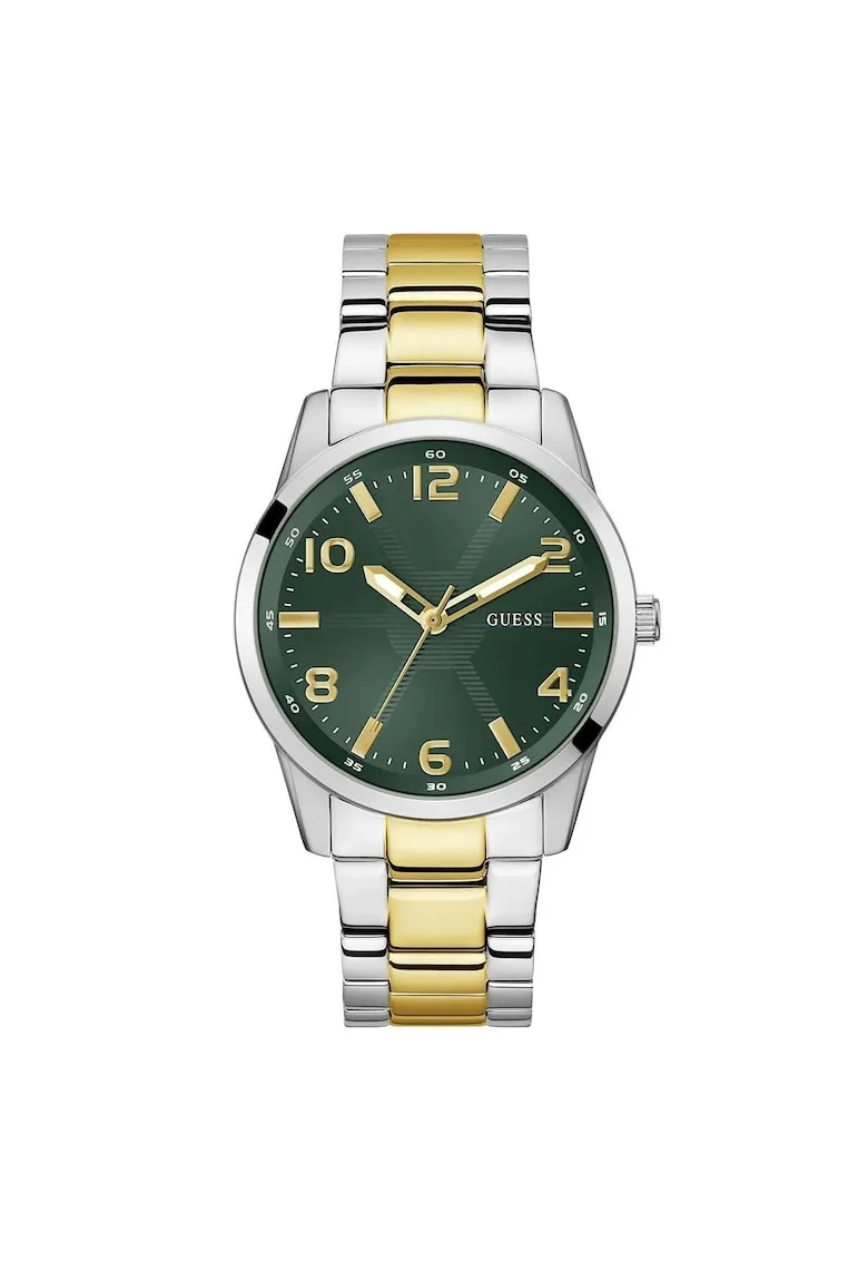 Ceas barbatesc  GW0804G4, mecanism Quartz, carcasa din otel 42mm, curea din otel