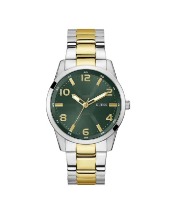 Ceas barbatesc  GW0804G4, mecanism Quartz, carcasa din otel 42mm, curea din otel