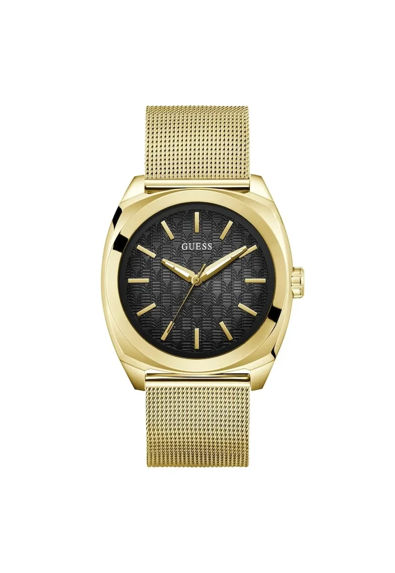 Ceas barbatesc  GW0794G2, mecanism Quartz, curea din otel, diametru 42 mm, culoare aurie