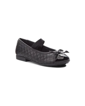 Balerini fete,  Piele naturala, Negru