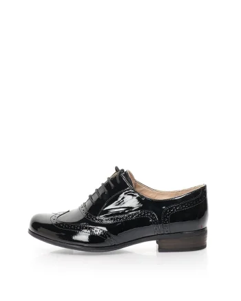 Pantofi de piele Hamble Oak, Negru
