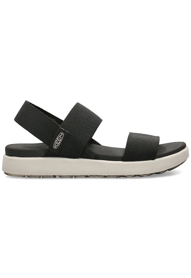 Sandale dama,  555523, Sintetic, Negru