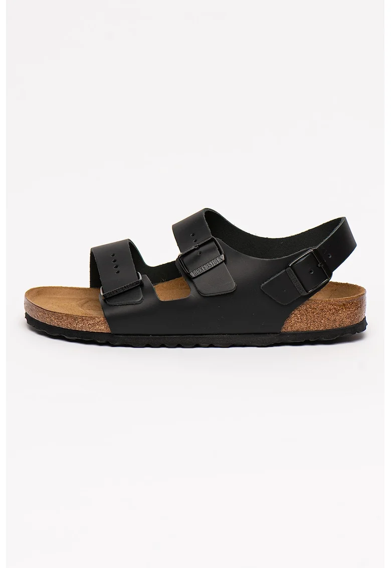 Sandale de piele cu calapod ingust Milano