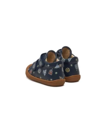 Ghete baieti  304675355, Piele naturala, Albastru, Albastru