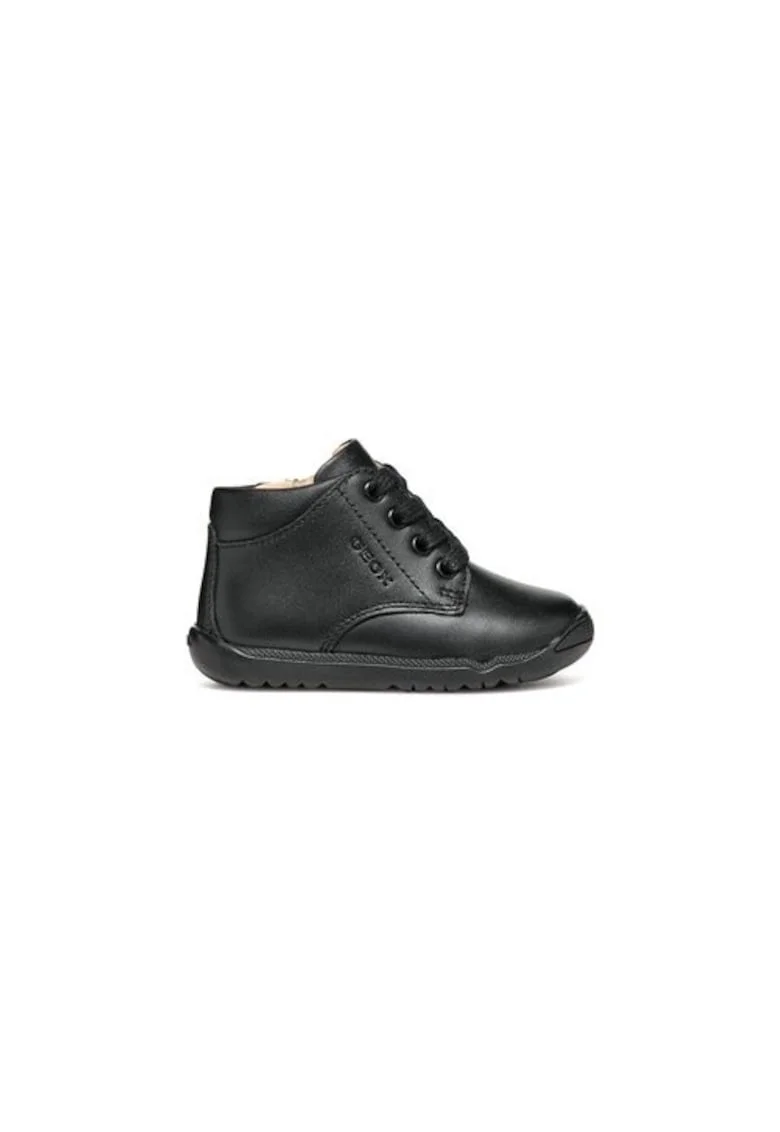 Ghete baieti  303948047, Piele naturala, Negru, Negru